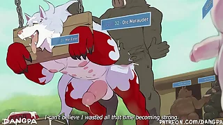 animation: be passed on main course hard by dangpa