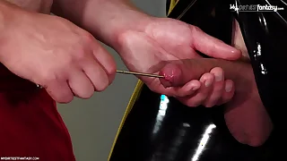 Hot old crumpet loves CBT, jingling kicker close by control! Loopings him on SO MUCH!