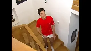 Threesome with regard to randy twinks