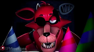 lolbit pounds foxy's tight hole