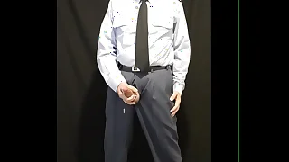 Dutch Airforce Saucy jerks off